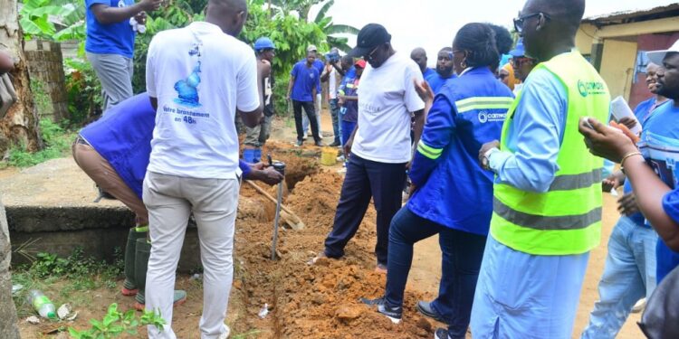 Eau potable : CAMWATER accélère sa campagne de 200 000 branchements à Douala