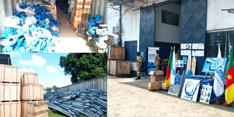 CAMWATER met ses stocks en vitrine pour rassurer sur les 200 000 branchements