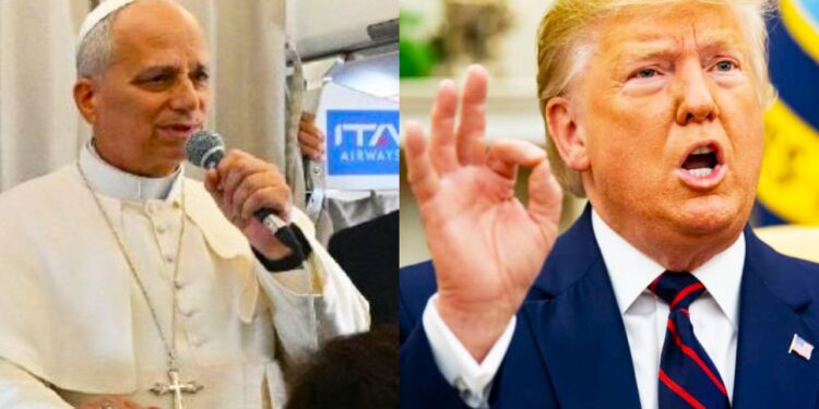 LE PAPE LÉON XIV DÉFIE LE PRÉSIDENT AMÉRICAIN: « JE N’AI NI PEUR DE L’ADMINISTRATION TRUMP, NI DE DIRE LE MESSAGE DE L’ÉVANGILE ».