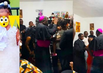 L&rsquo;ARCHEVÊQUE DE YAOUNDÉ ET DES HOMMES DE DIEU SE SONT RENDUS AU DOMICILE DES PARENTS DE LA PETITE NAWAL POUR UN RITUEL DE PURIFICATION