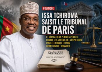 ISSA TCHIROMA SAISIT LE TRIBUNAL DE PARIS ET DÉPOSE DEUX PLAINTES PÉNALES CONTRE LES AUTEURS DE LA RÉPRESSION POST-ÉLECTORALE ET POUR CRIME CONTRE L&rsquo;HUMANITÉ.