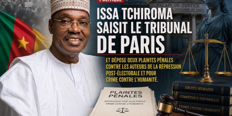 ISSA TCHIROMA SAISIT LE TRIBUNAL DE PARIS ET DÉPOSE DEUX PLAINTES PÉNALES CONTRE LES AUTEURS DE LA RÉPRESSION POST-ÉLECTORALE ET POUR CRIME CONTRE L&rsquo;HUMANITÉ.