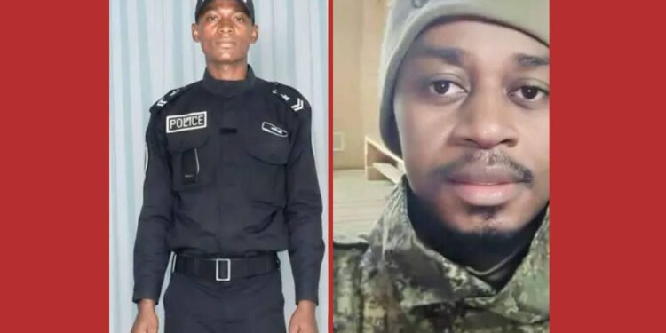 GUERRE EN UKRAINE : UN POLICIER CAMEROUNAIS DÉSERTEUR TUÉ SUR LE FRONT SOUS L’UNIFORME RUSSE
