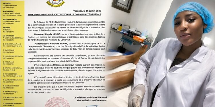 USURPATION DU TITRE DE « MÉDECIN » ET ACTES ESTHÉTIQUES ILLÉGAUX : L’ORDRE DES MÉDECINS PASSE À L’ACTION ET SAISIT LES AUTORITÉS