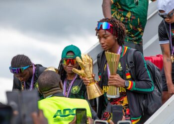 LES CHAMPIONNES D’AFRIQUE SONT DE RETOUR AU CAMEROUN.