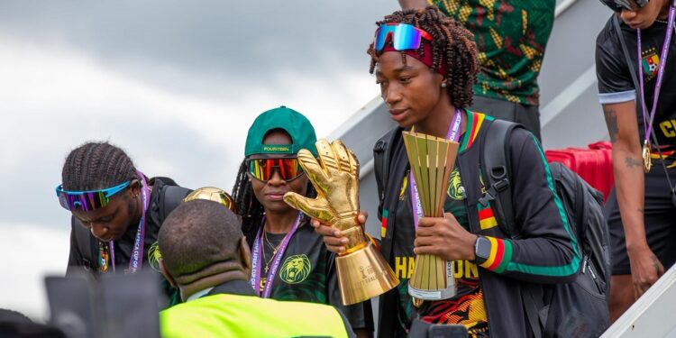 LES CHAMPIONNES D’AFRIQUE SONT DE RETOUR AU CAMEROUN.
