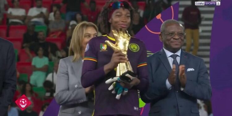 MICHAELY BIHINA ÉLUE MEILLEURE GARDIENNE DE LA CAN FÉMININE 2026.