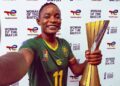 MARIE-GISÈLE NGAH MANGA, MEILLEURE JOUEUSE DE LA FINALE APRÈS SON DOUBLÉ ET CO-MEILLEURE BUTEUSE DE LA CAN 2026 AVEC 5 BUTS