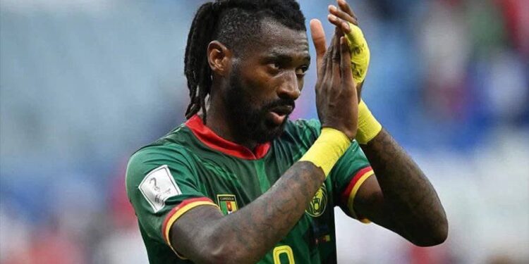 ANDRÉ-FRANK ZAMBO ANGUISSA ANNONCE LA FIN DE SA CARRIÈRE INTERNATIONALE