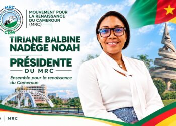 TIRIANE BALBINE NADÈGE NOAH À LA TÊTE DU MRC APRÈS LES DÉMISSIONS DE MAURICE KAMTO ET MAMADOU MOTA